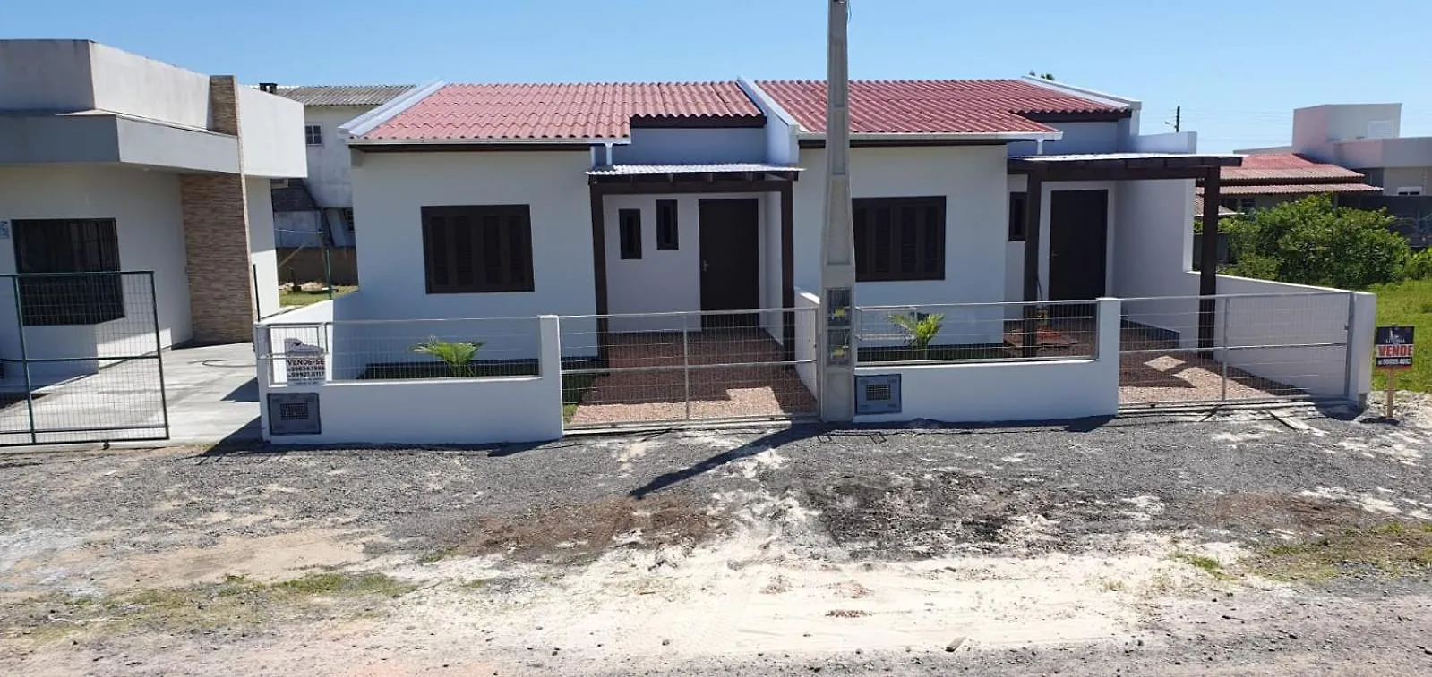 Casa 70Mt2 Mobiliada Centro Gaivota 400Mt Do Mar Wifi Tv Smart Villa Balneario Gaivota